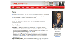 Desktop Screenshot of jamielawrencesf.com